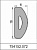 Профиль D-образный силиконовый 754152.072